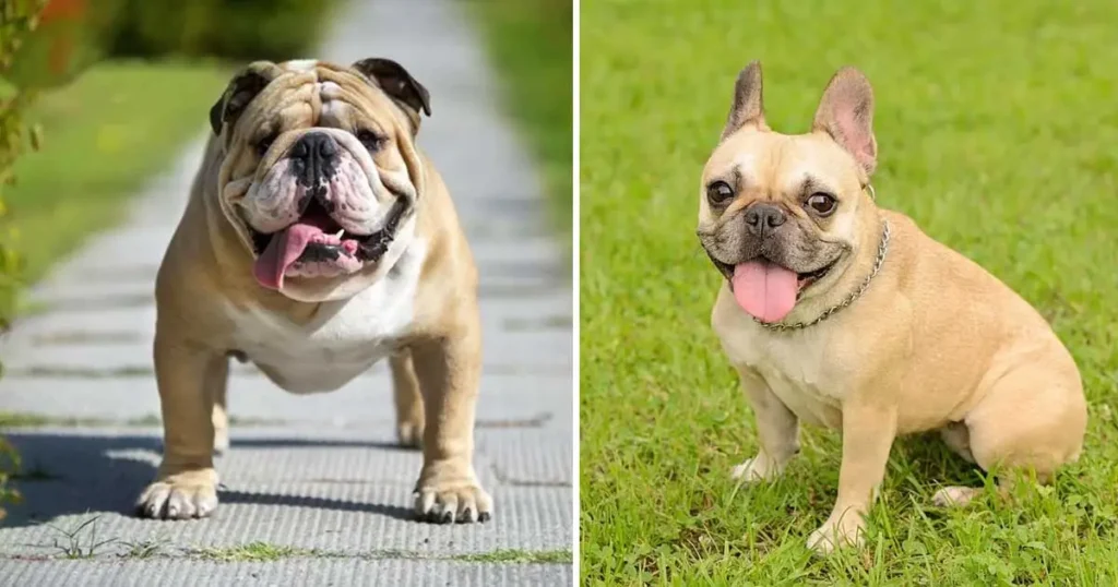 English Bulldog Vs French Bulldog​​